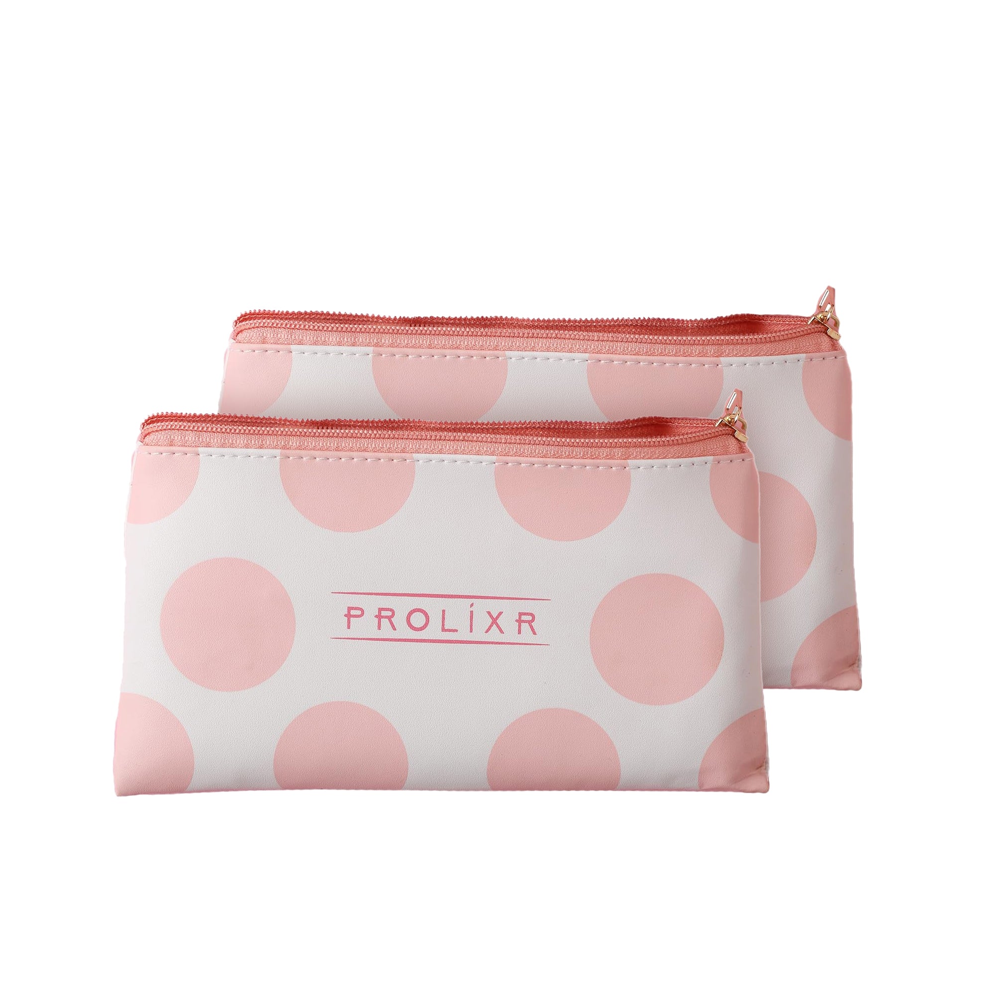 Prolixr Pink Pouch - Waterproof cosmetic bag for travel